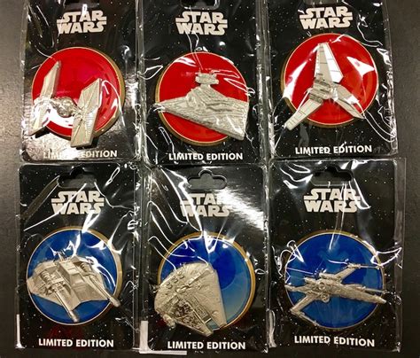 Star Wars Spaceship Pins D23 Expo 2017 Disney Pins Blog