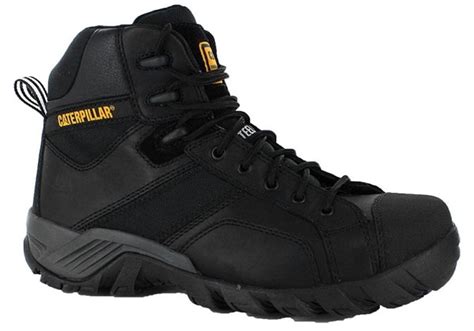 Caterpillar Cat Argon Hi Side Zip Mens Steel Toe Worksafety Boots