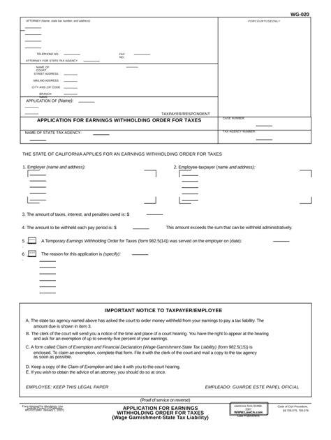 2023 Ca Withholding Form Printable Forms Free Online