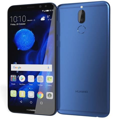 Refurbished Huawei Mate 10 Lite 64gb Aurora Blue Unlocked Gsm Only