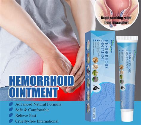 natural herbal hemorrhoids ointment cream skin care hemorrhoid symptom treatment cream china