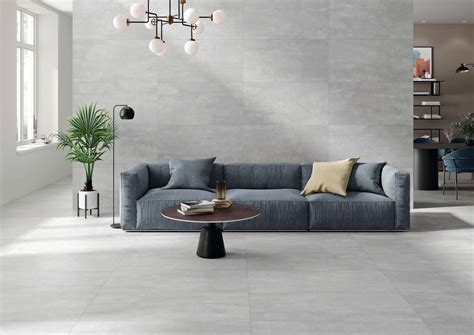 With A Matte Finish This Gray Tower Gray Porcelain Tile Is 24 X 48