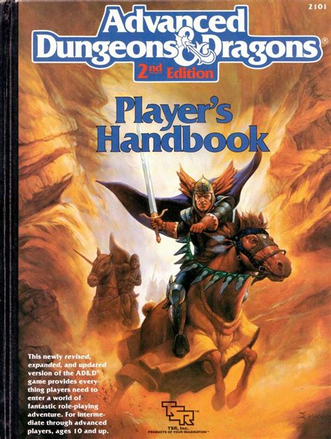 Advanced Dungeons And Dragons 2nd Edition Logo And Handbooks Fonts In Use