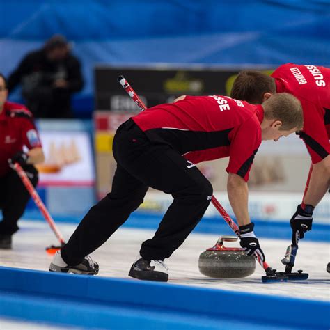 Hosts Switzerland Book Places At European Curling Championships Playoffs