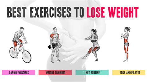 Best Exercises To Lose Weight Workout Planner