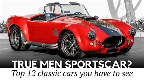 12 Classic Sports Cars That Turn Heads Better Than Newest Autos Youtube