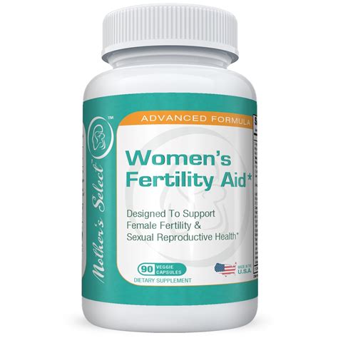Mothers Select Womens Fertility Aid Supplement For Conception And