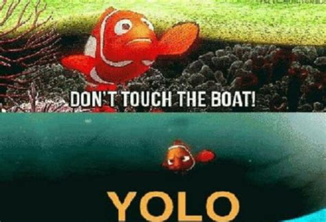 Dont Touch The Boat Disney Memes Yolo Funny