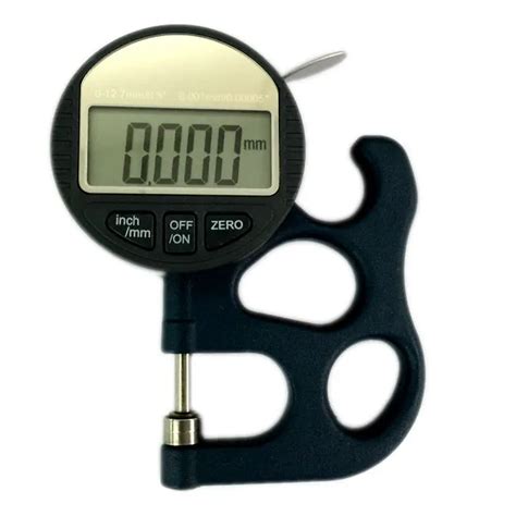 0001mm Electronic Thickness Gauge 10mm Digital Micrometer Thickness