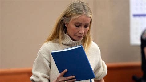 Gwyneth Paltrow Ski Crash Court Case Us Star Never Said A Word After