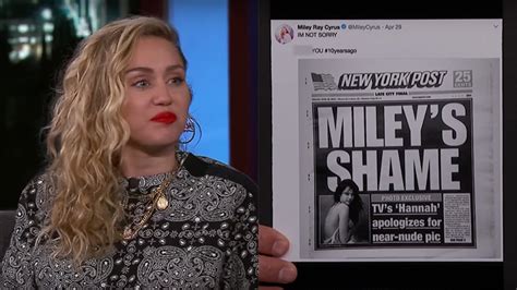miley cyrus explains why she retracted her apology for a topless photo from ten years ago mashable