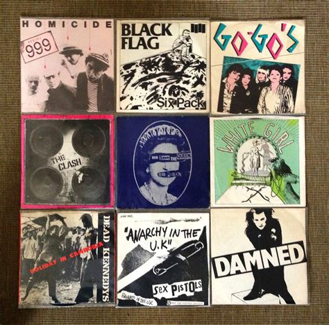 Wörn75 Original Punk Rock Vinyl Records 1st Pressing 7