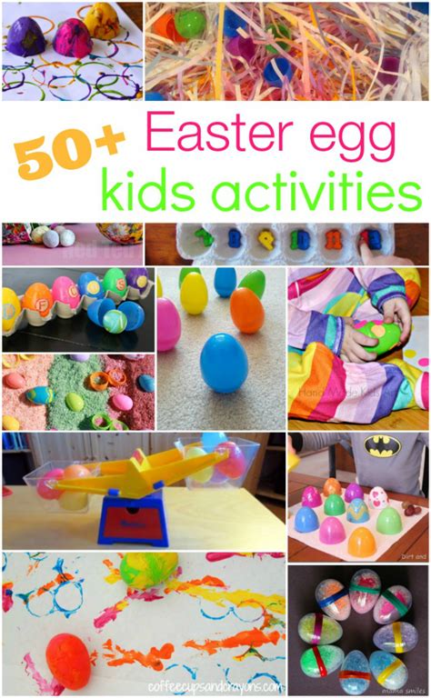 50 Ways To Play Learn And Craft With Plastic Eggs Coffee