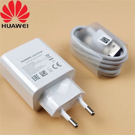 Huawei P20 Pro Supercharge Charger 45a Quick Fast Eu Wall Charge