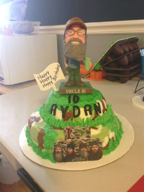 Uncle Si Duck Dynasty Birthday Cake By Me Bday Birthday Cake Duck