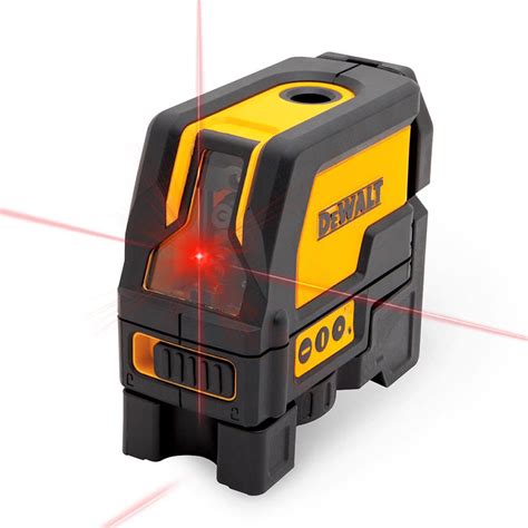 DEWALT Self Leveling Cross Line and Plumb Spots Laser Level-DW0822