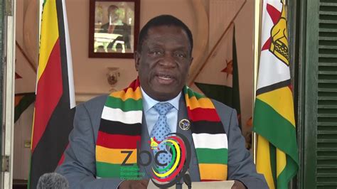President Mnangagwa Delivers New Year Message To The Nation Youtube
