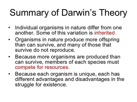 What if darwin's theory of natural selection is inaccurate? darwinвЂ™s theory of evolution