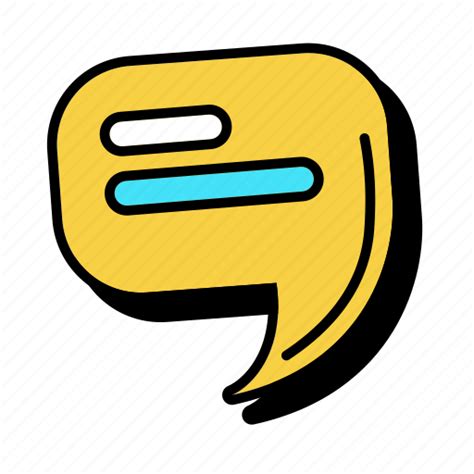 Message Chat Comment Bubble Talk Sticker Download On Iconfinder