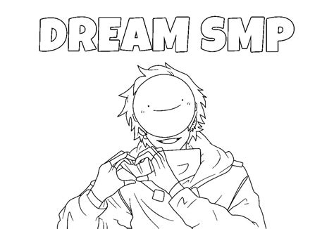 Dream Smp Coloring Pages Printable