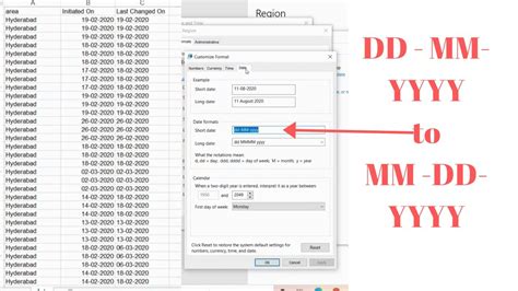 How To Change Date Format In Windows And Excel Dd Mm Yyyy YouTube