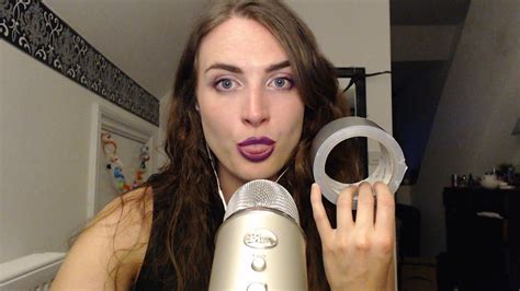 ASMR Mouth And Duct Tape Sounds REQ YouTube