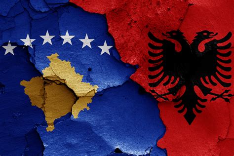 Bigstock Flags Of Kosovo And Albania Pa 335344576 Emerging Europe