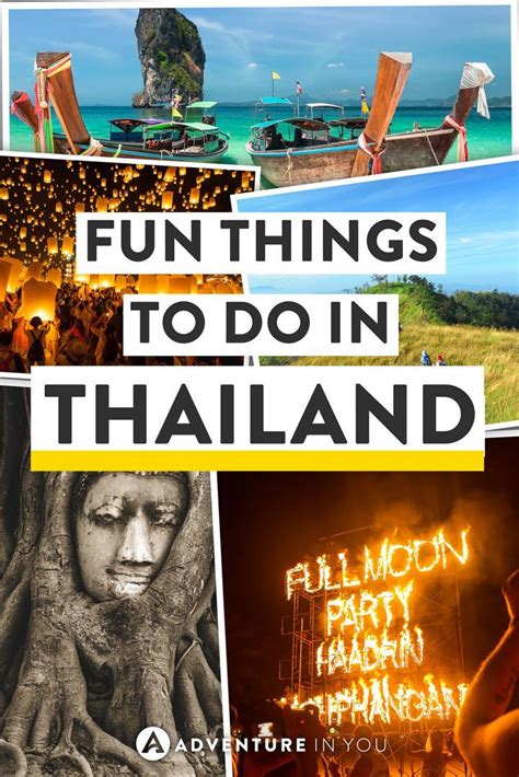 Thailand Travel Looking For Things To Do In Thailand Here Are Our