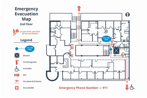 Emergency Evacuation Map Template Fresh How To Create A Simple Building