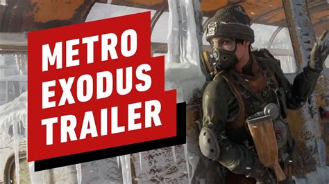 Metro Exodus Gameplay Overview Trailer Youtube
