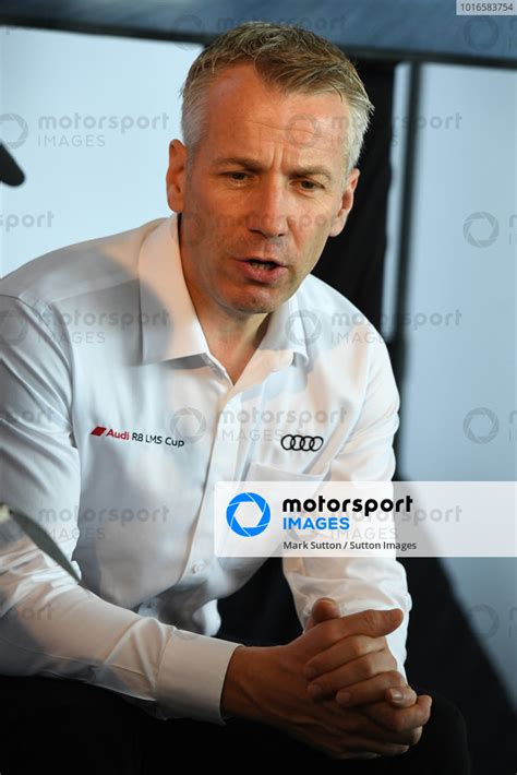 Bernd Goeres Director Audi Sport Customer Racing Asia Is Interviewed