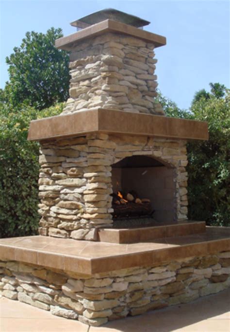 Outdoor Fireplace Kit Contractor Series For Easy Installation