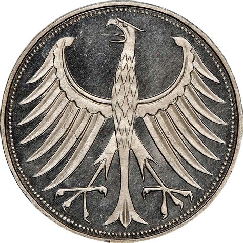 Germany Federal Republic 5 Mark Km 1121 Prices And Values Ngc
