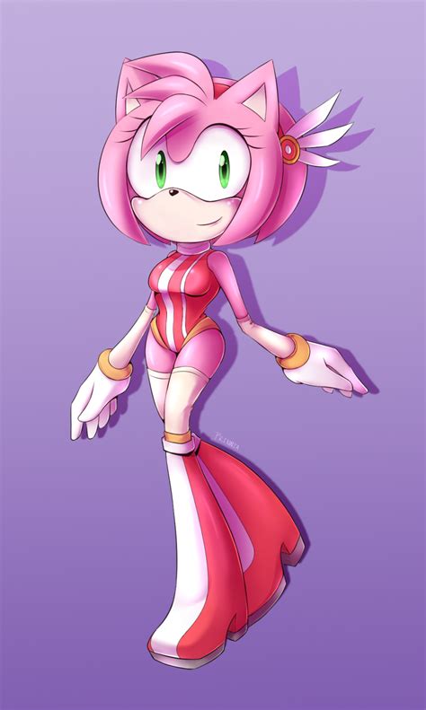 Amy New Outfit Amy Rose Sonic The Hedgehog Shadow And Amy