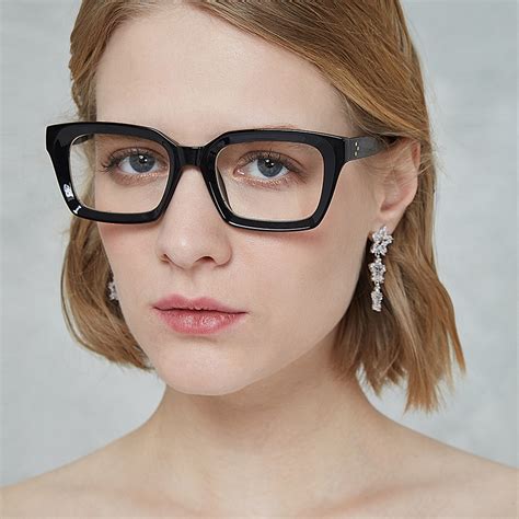 Buy 2018 Vintage Womens Glasses Frame Clear Plain Lens