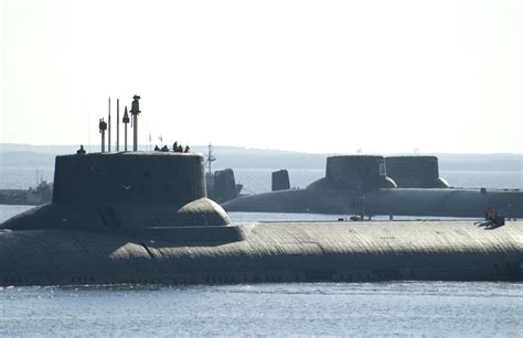Russian Typhoon Class Submarines [4499 × 2921] R Militaryporn