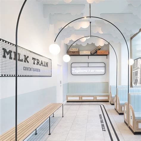 Formroom Fashions Instagrammable Interiors For Milk Train Ice Cream