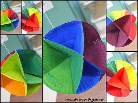 3 D Color Wheel Tutorial I Did This With My Class Several Years Back
