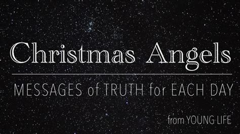 Christmas Angels Messages Of Truth For Each Day Devotional Reading