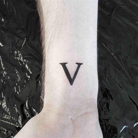 50 Letter V Tattoo Designs Ideas And Templates Tattoo Me Now