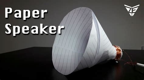 How To Make A Paper Speaker Youtube