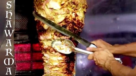 Amazing Street Shawarma Street Foodfood On Road Youtube