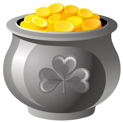 Enjoy learning more about familiar st. St Patrick's Day Yellow Symbol for Pot Of Gold for St ...