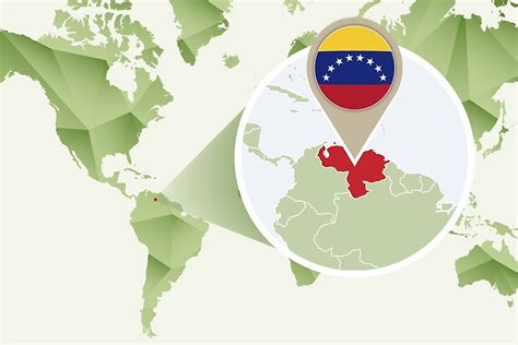 What Continent Is Venezuela In Worldatlas