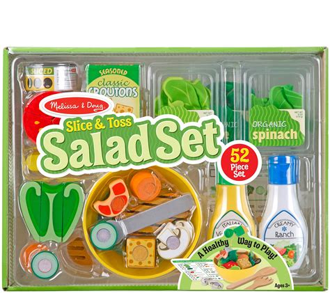 Melissa And Doug Slice And Toss Salad Set