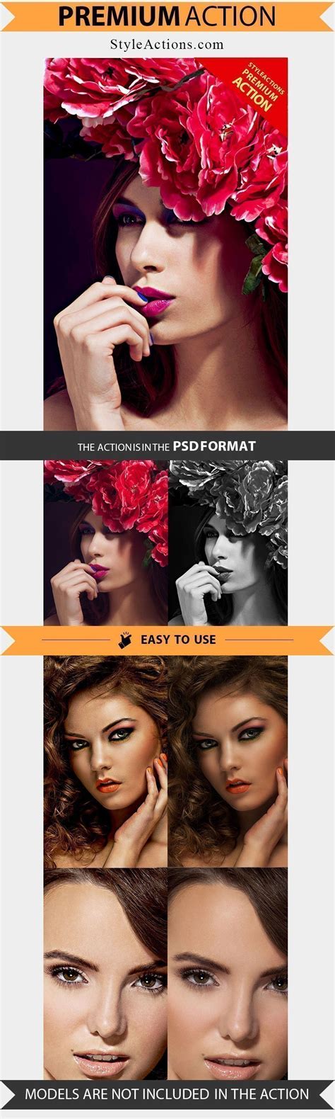 Skin Retouch Photoshop Action 21738 Styleactions