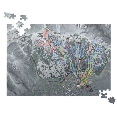 Mammoth Mountain Trail Map Jigsaw Puzzle Ubicaciondepersonascdmxgobmx