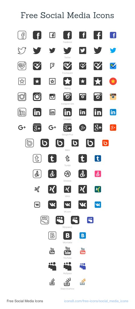 Download social media icons in png, svg, eps, ai, and other file formats. Social Media - Free Icon Pack at Icons8