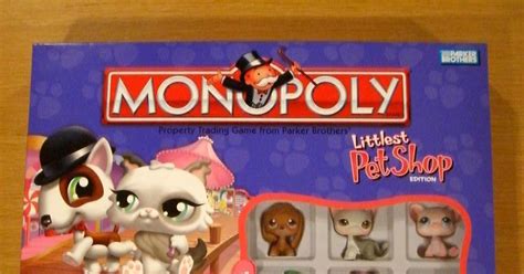 Monopoly Littlest Pet Shop Board Game Boardgamegeek