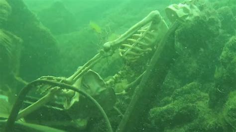 Underwater Skeleton Tea Party Discovered By Divers Boat International